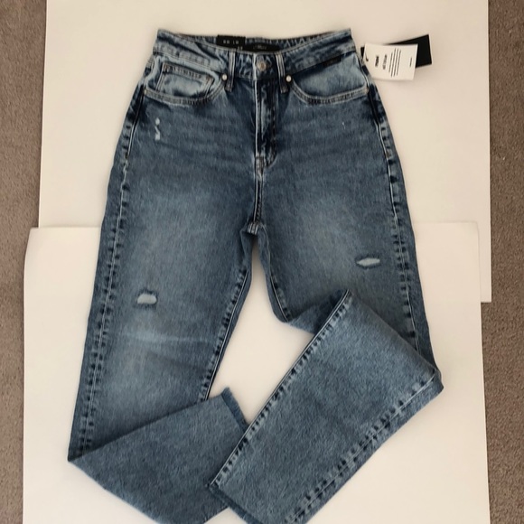Mavi Star Iconic High rise Mom Jean Blue Size 26 L 29 - Picture 5 of 14
